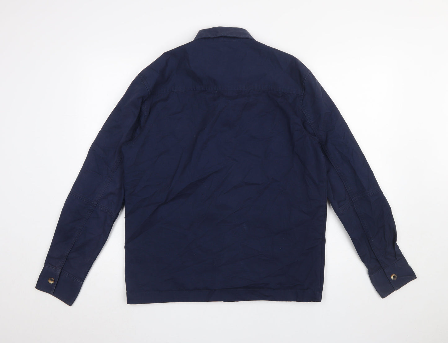 Nordam Men's Blue Cotton Twill Casual Basic Jacket Size S
