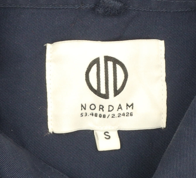 Nordam Men's Blue Cotton Twill Casual Basic Jacket Size S