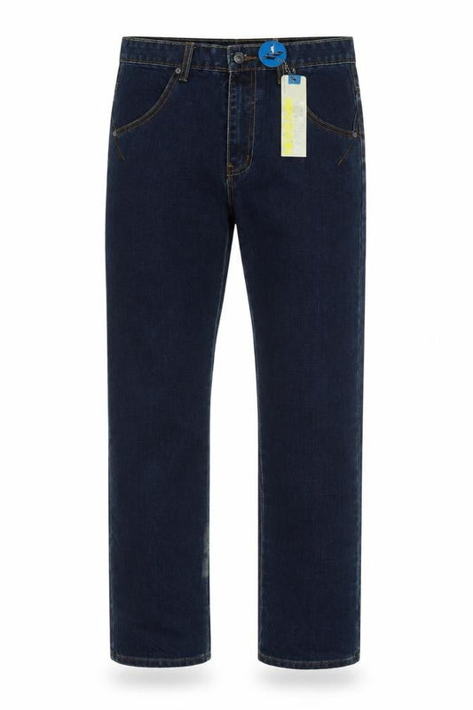 Nickelson Men Blue Straight Denim Jeans Size 50 Regular Fit