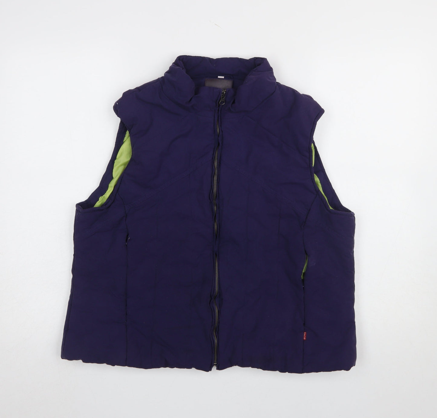 Paco Sport Womens Blue XL Quilted Bodywarmer Waistcoat