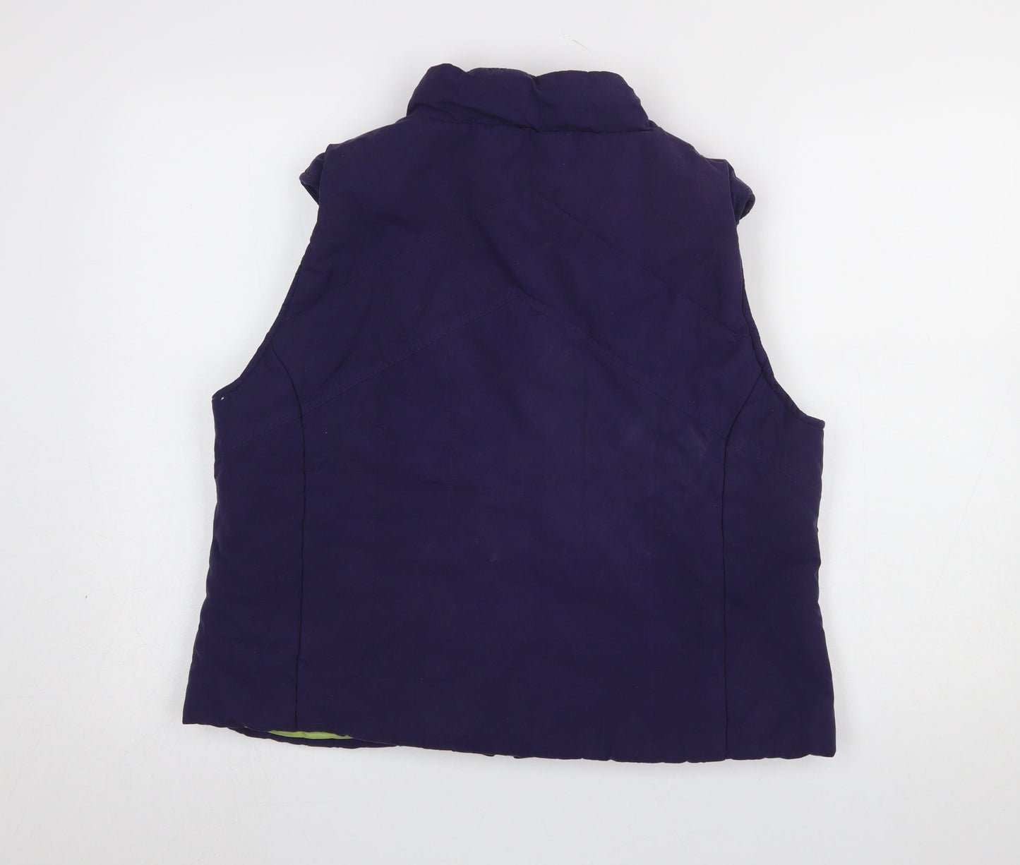 Paco Sport Womens Blue XL Quilted Bodywarmer Waistcoat