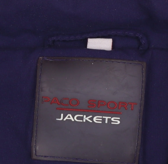 Paco Sport Womens Blue XL Quilted Bodywarmer Waistcoat