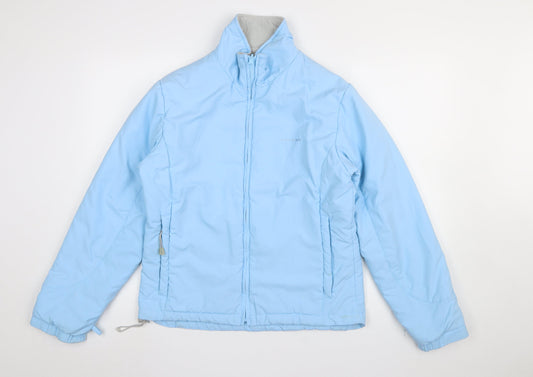 Trespass Women's Blue Waterproof Puffer Jacket Size M