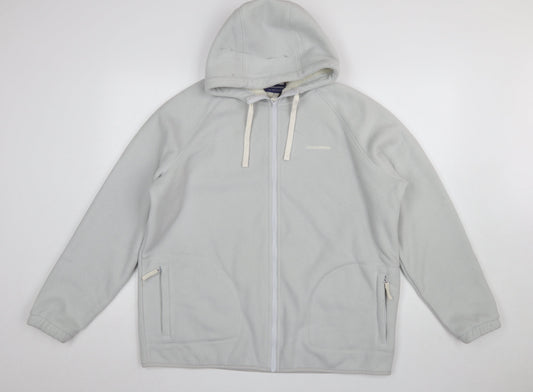 Craghoppers Women’s Grey Fleece Hooded Full Zip Jacket Size 18