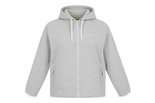 Craghoppers Women’s Grey Fleece Hooded Full Zip Jacket Size 18