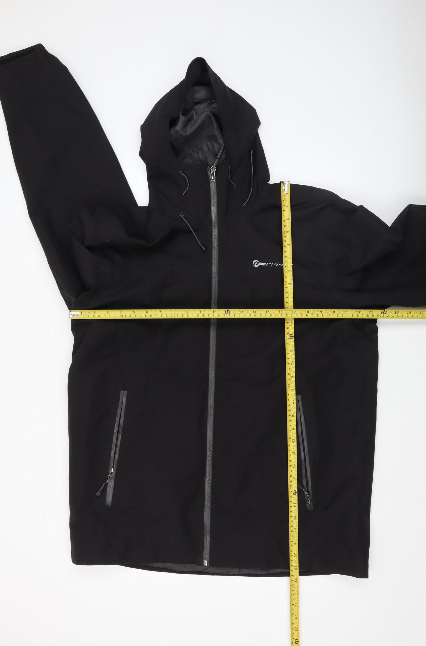 Crivit Men's Black 2XL Softshell Hooded Outdoor Jacket
