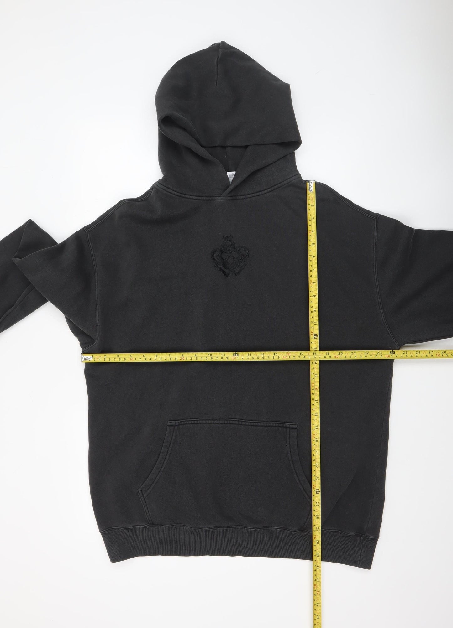 AS Colour Men Black XL Pullover Hoodie Graphic Print Fleece