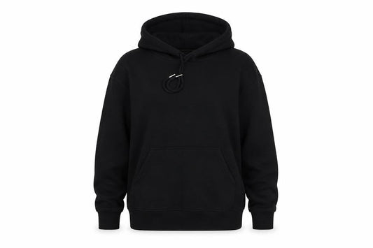 H&M Women Black Pullover Hoodie Size S 60% Cotton 40% Polyester