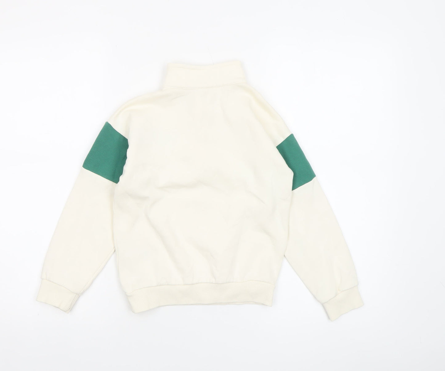 Pokémon Boys Beige Pikachu 1/4 Zip Fleece Sweatshirt 6-7 Years