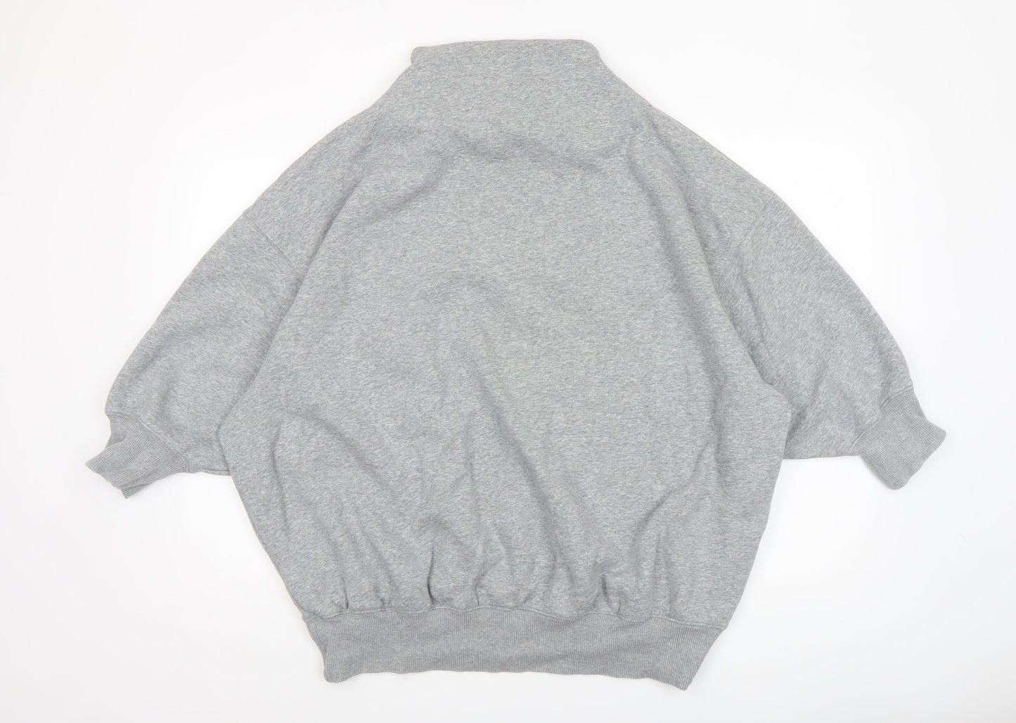 Nike Women's Grey Small Fleece Pullover Sweatshirt