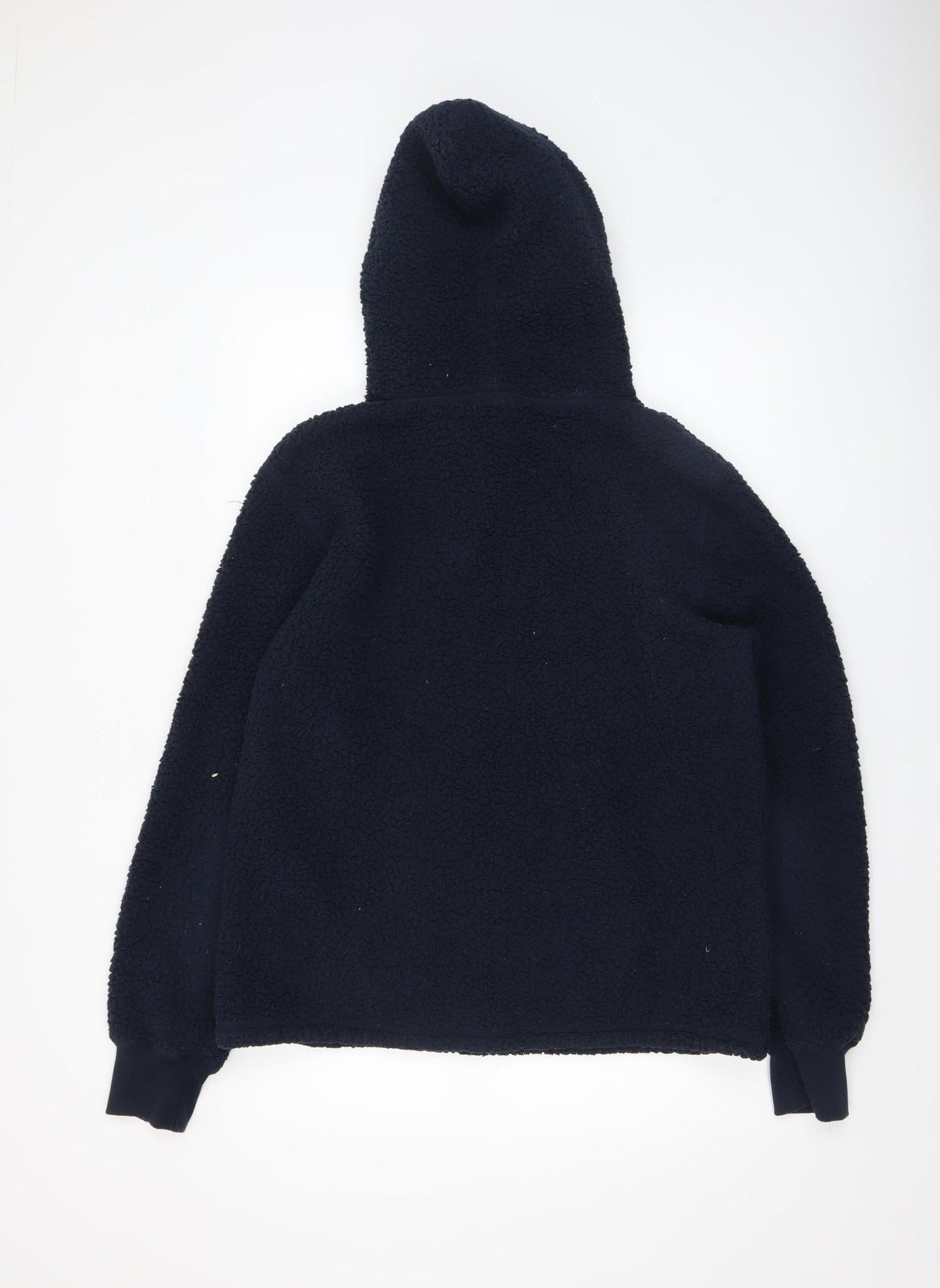Bench Women's Navy Pullover Hoodie Medium Fleece Polyester