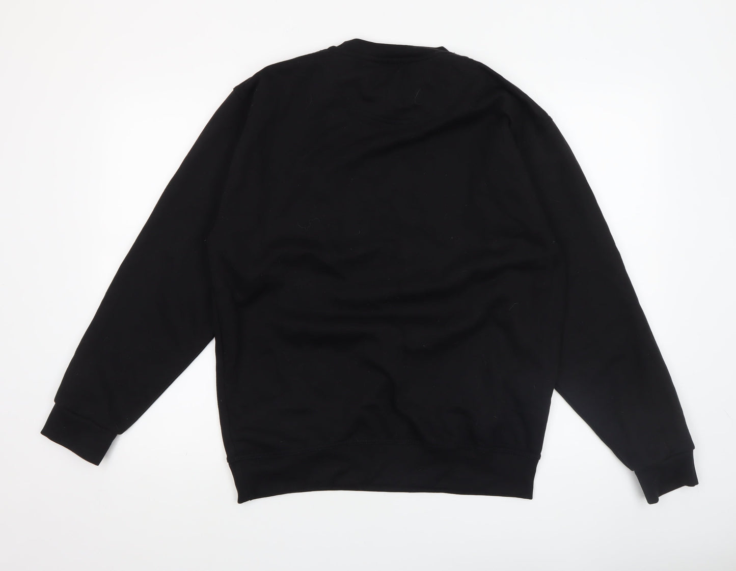 UCC Men's Black Christmas Rock Graphic Sweatshirt Size M