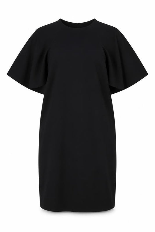 Marc New York Womens Black Size 8 Sheath V-Neck Stretch Dress