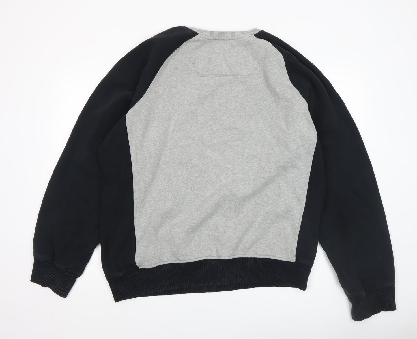Timberland Men's Grey 2XL Regular Fit Logo Crew Neck Sweatshirt