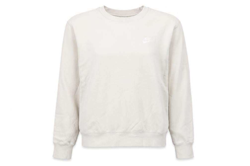 Nike Women’s Beige XS Pullover Sweatshirt Classic Crew Neck