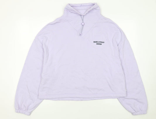 Marc O'Polo Denim Women's Lilac Pullover Sweatshirt Size M