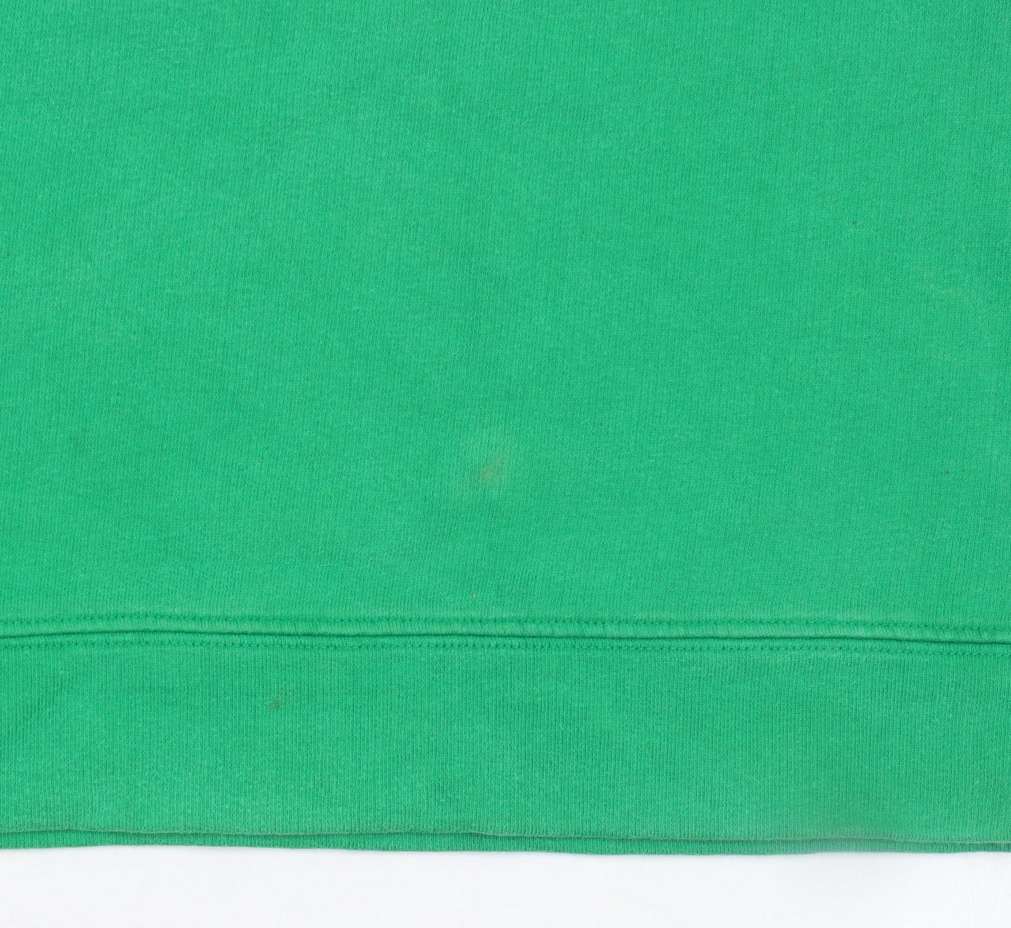 Moss Copenhagen Women Green Cotton Crew Neck Sweatshirt Size S