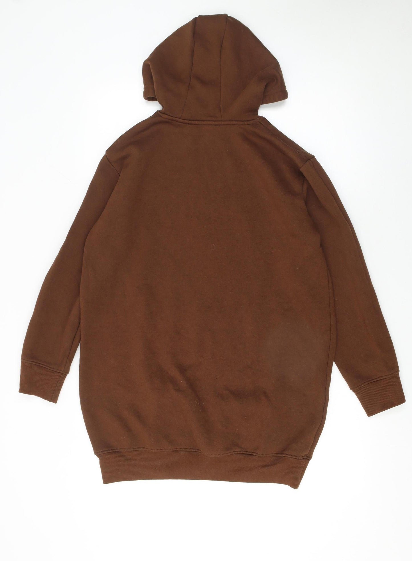 Threadbare Women’s Brown Pullover Hoodie Size 6 Cotton Blend Casual