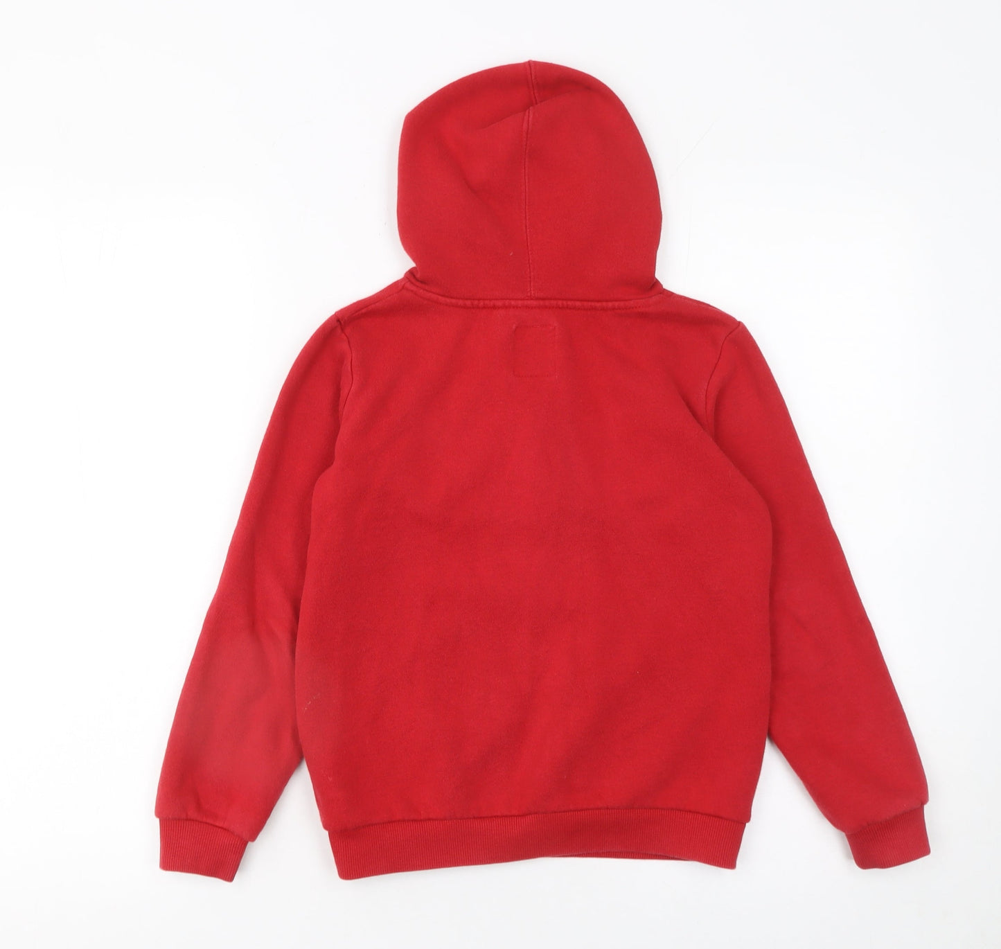 Levi's Boys Red Pullover Hoodie 8 Years Fleece Logo Camouflage Graphic