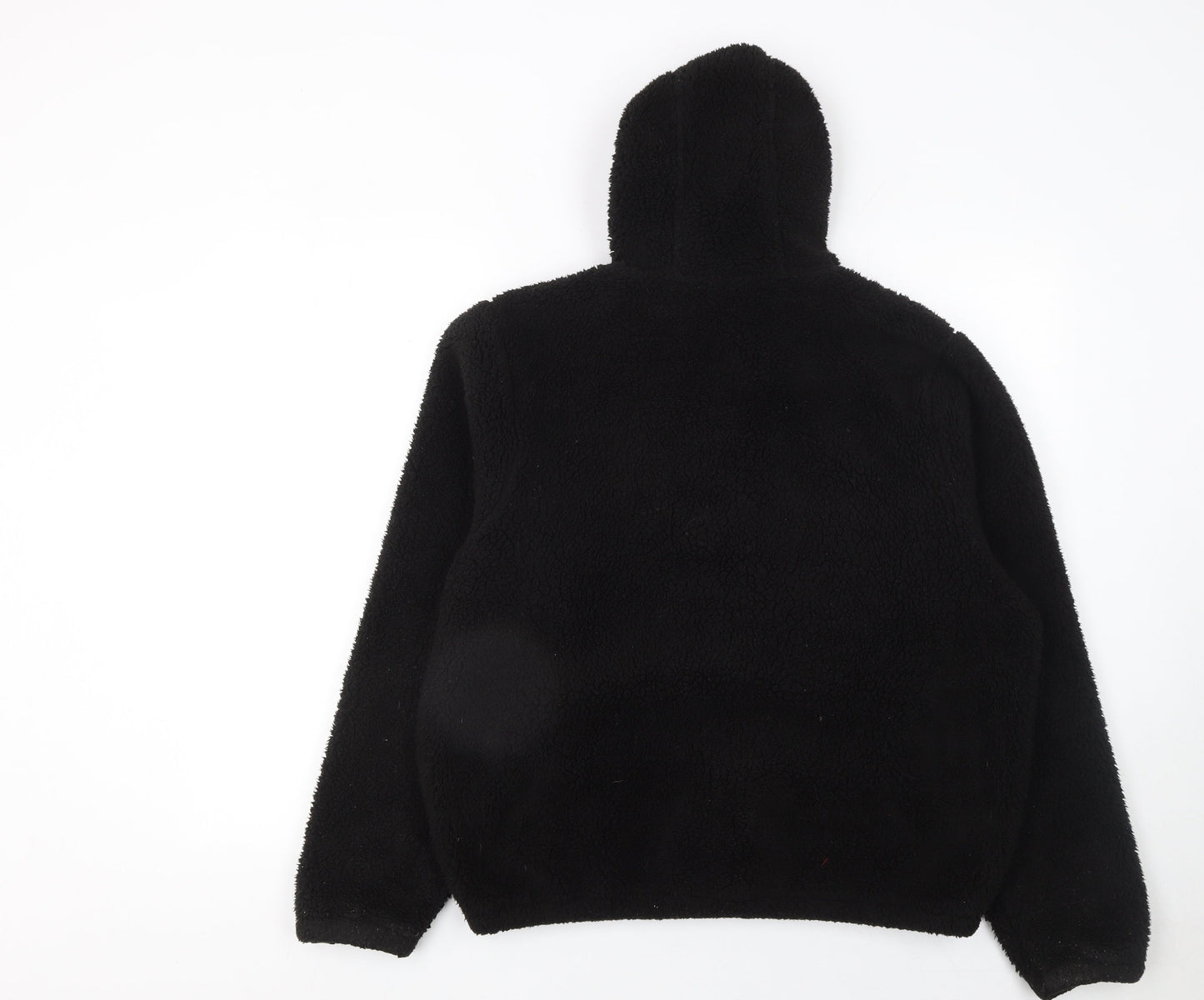 Ellesse Boys Black Fleece Hooded Full Zip Winter Jacket 13-14 Years