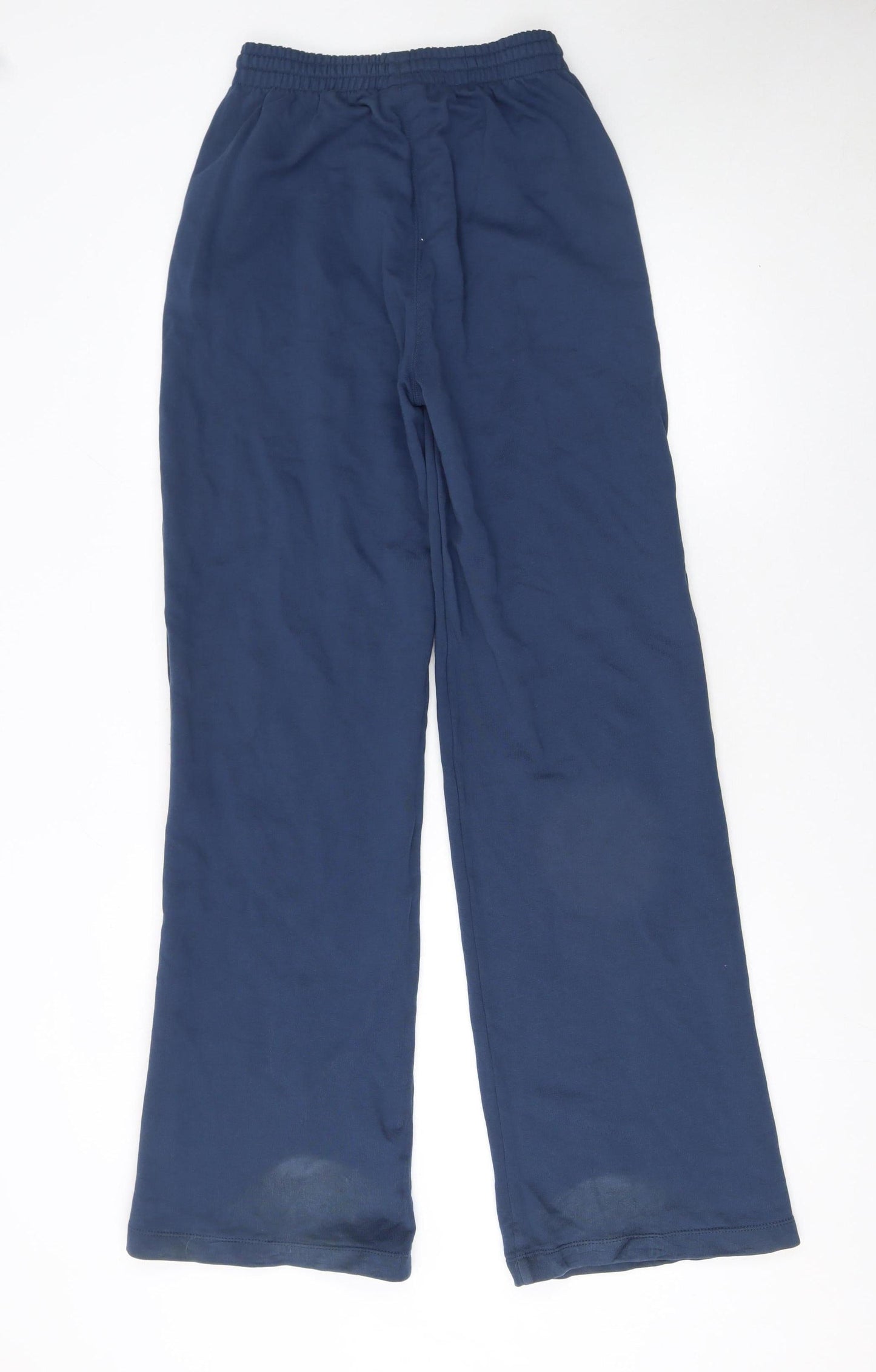 BO&TEE Womens Blue XS Cotton Sweatpants with Logo