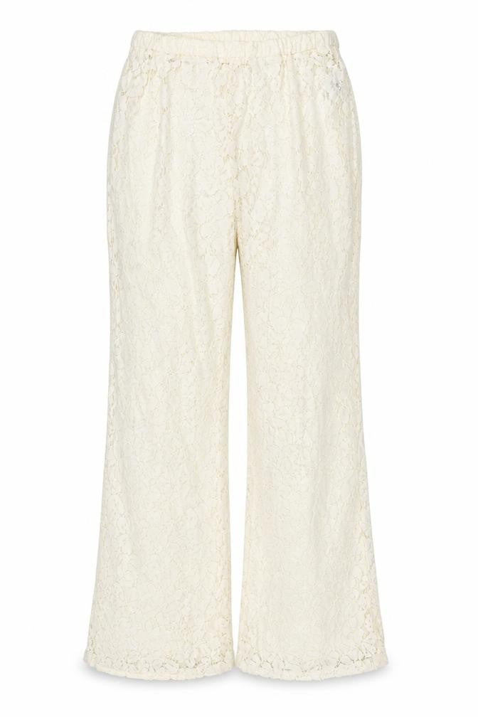 PrettyLittleThing Women Ivory Lace Flared Trousers Size 8
