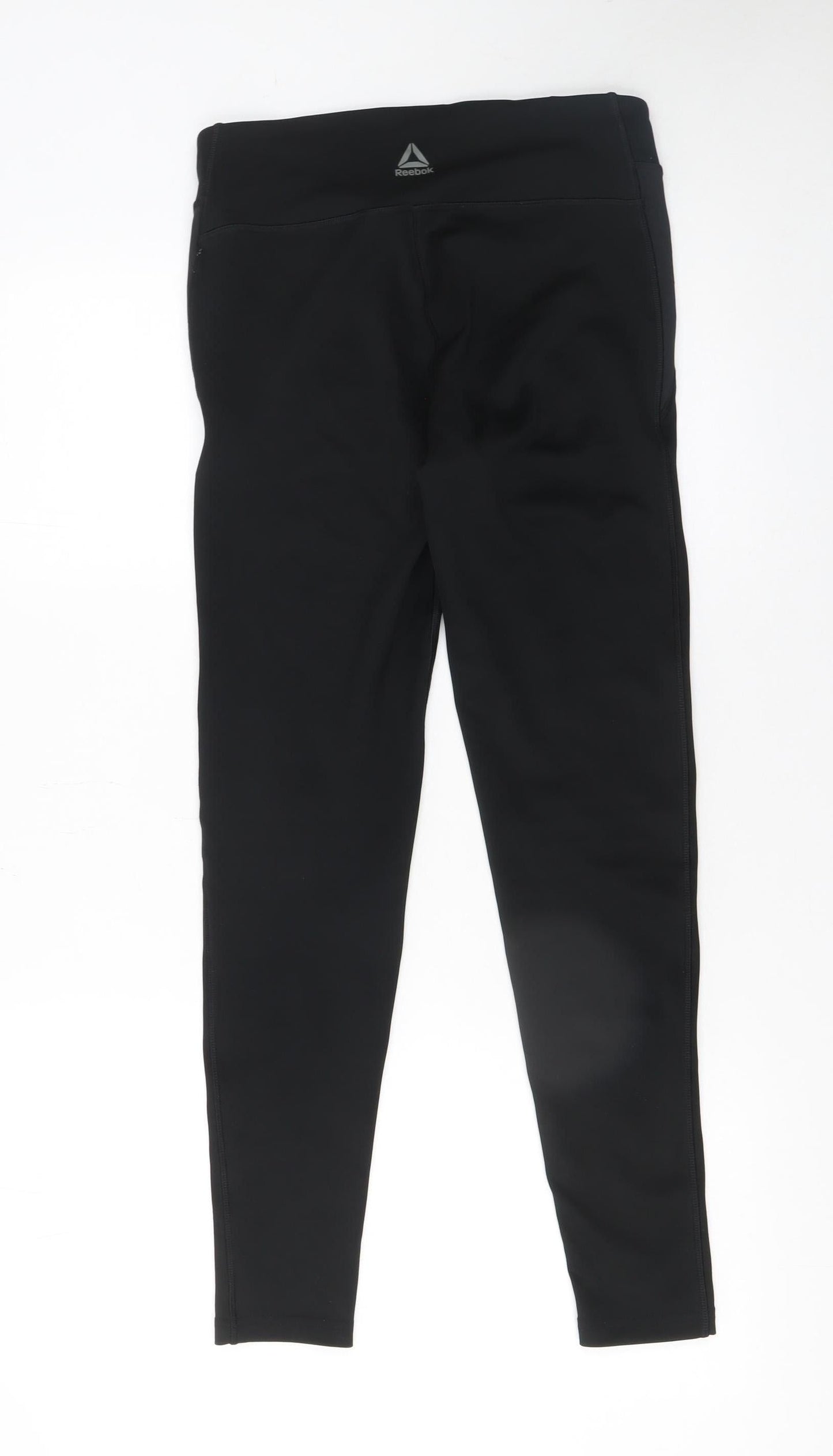 Reebok Womens Black Speedwick Leggings Size S Moisture Wicking Gym Trousers