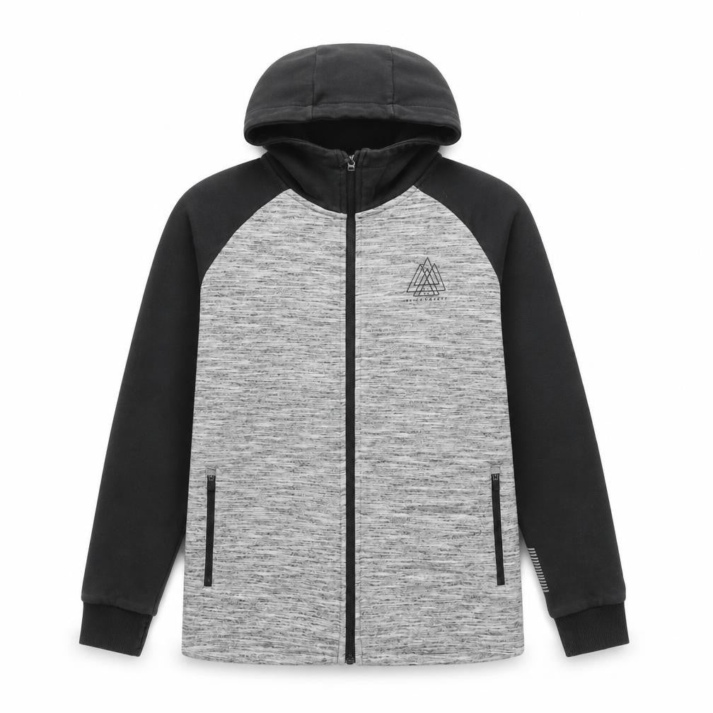 Next Boys Grey Full Zip Hoodie 13 Years Regular Fit Fleece Jacket