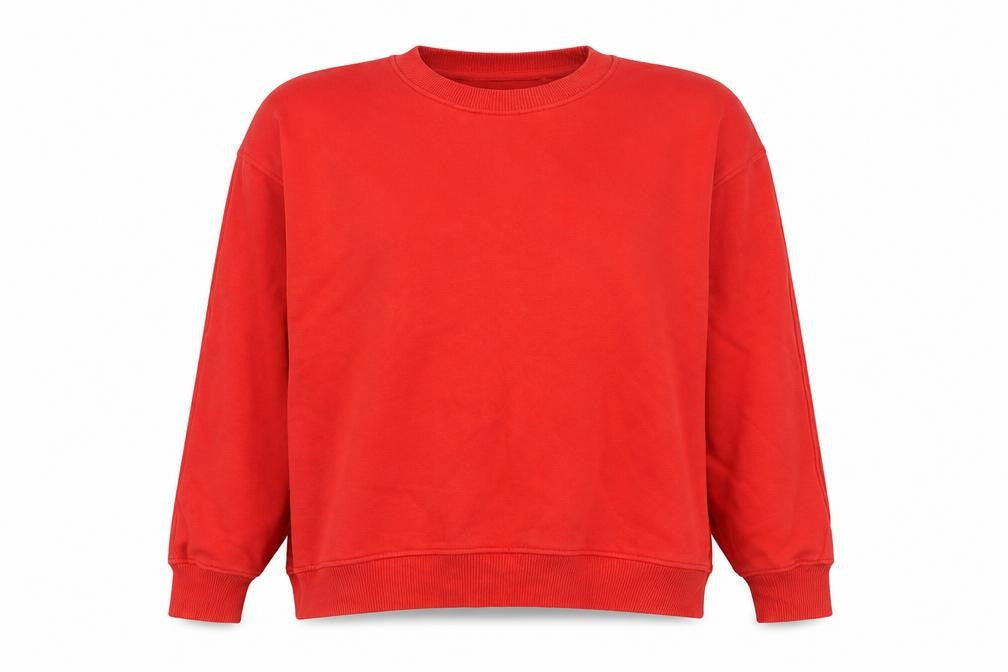 Next Women's Red Crew Neck Pullover Sweatshirt Size 12 M