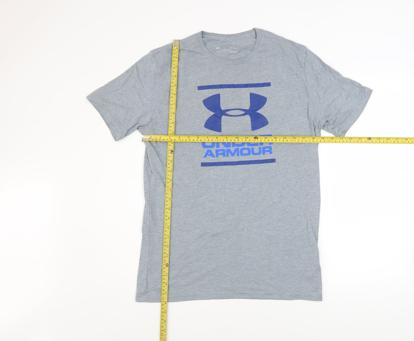 Under Armour Men’s Grey HeatGear Sports T-Shirt Size M