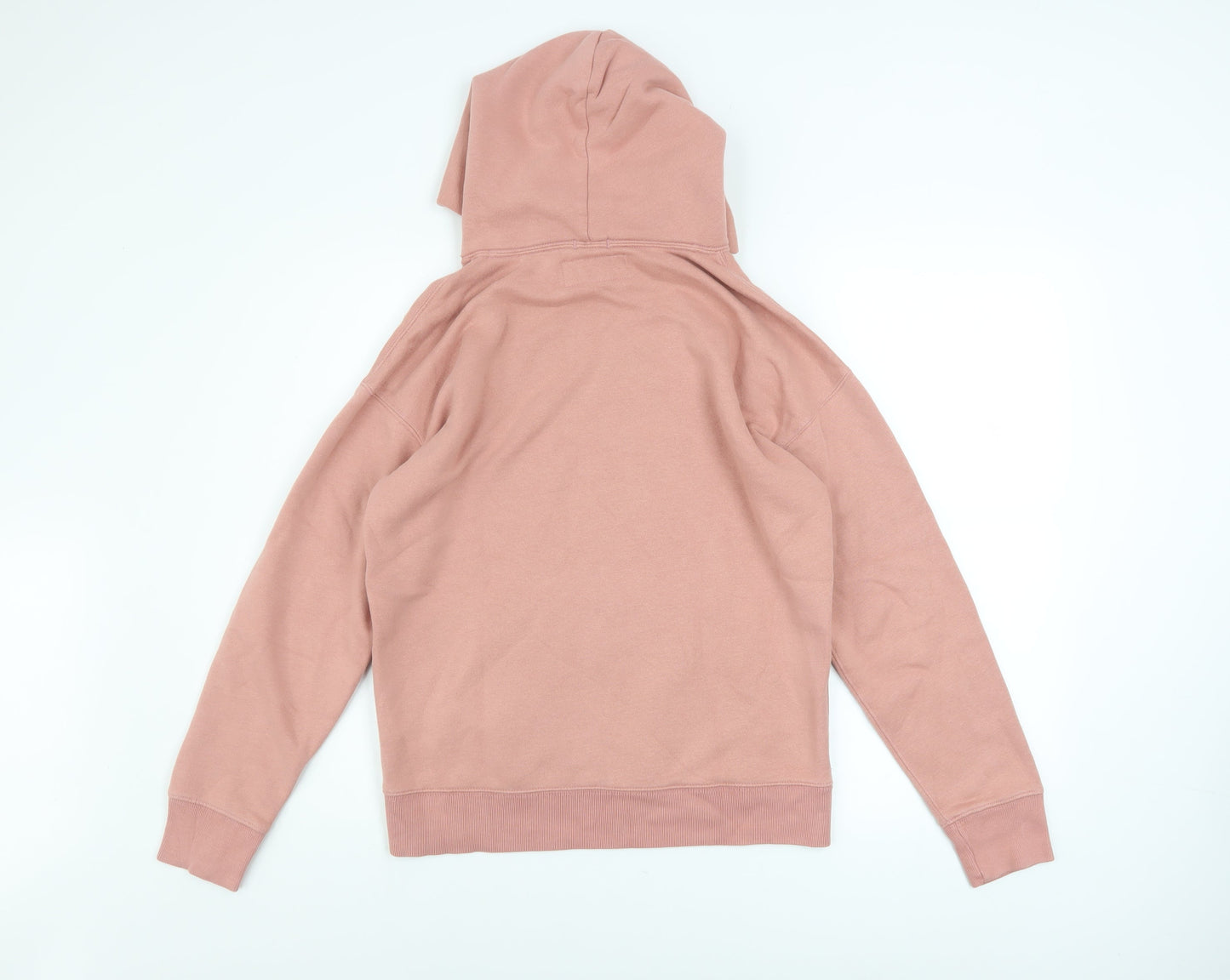 Abercrombie & Fitch Women's Pink Relaxed Pullover Hoodie XS Fleece