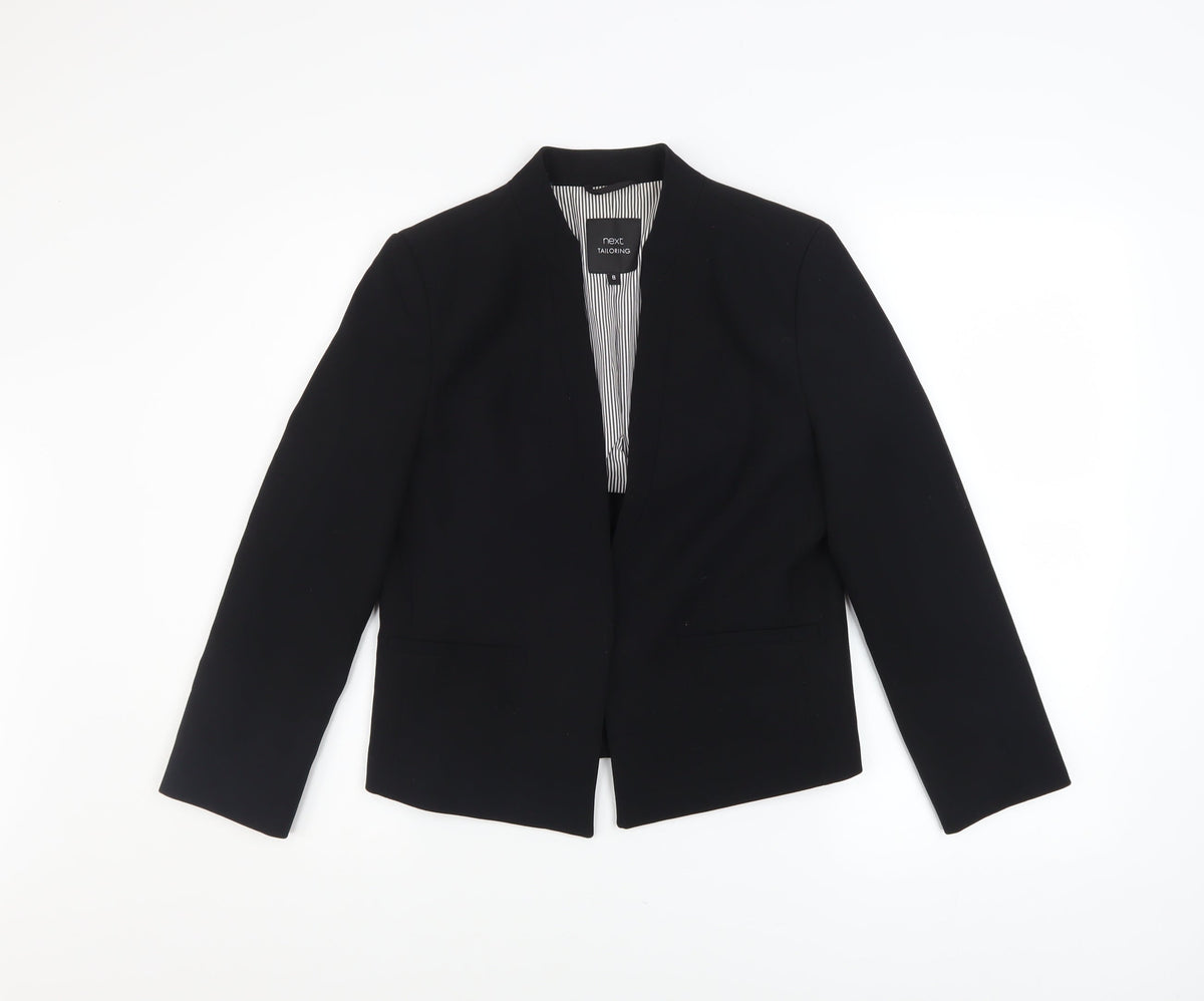 Next Women’s Black Tailored Shawl Collar Blazer UK 8