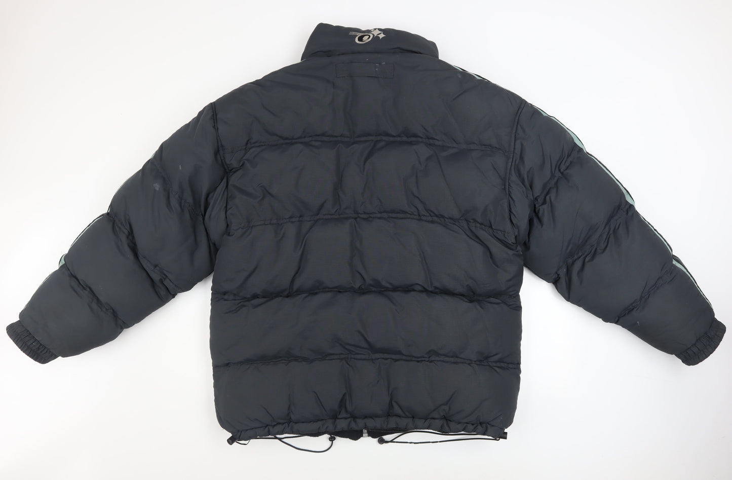 Eclipse Men's Blue L Puffer Jacket 90s Snowboard Style Winter Coat