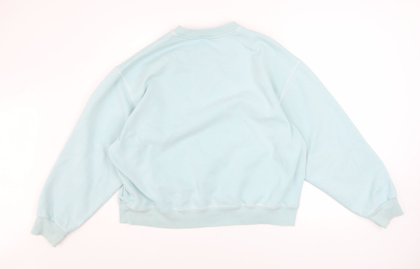 PacSun Women's Blue Pullover Sweatshirt Small Cotton Blend Casual
