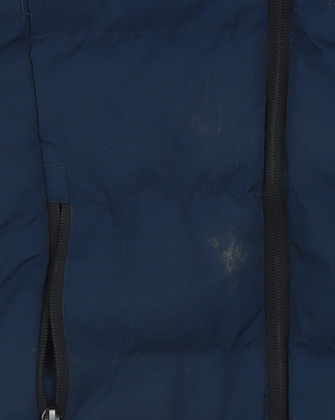 Trespass Boys Blue Waterproof Hooded Puffer Jacket 5-6 Years
