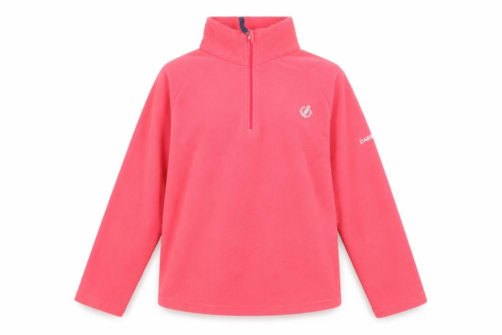 Dare 2b Girls Pink Fleece 1/2 Zip Pullover Sweatshirt 11-12 Years