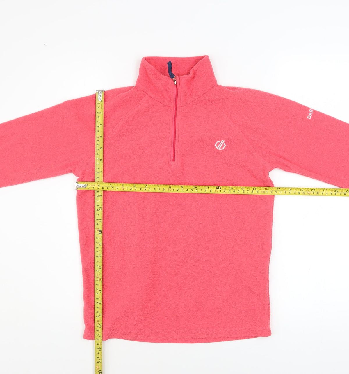 Dare 2b Girls Pink Fleece 1/2 Zip Pullover Sweatshirt 11-12 Years