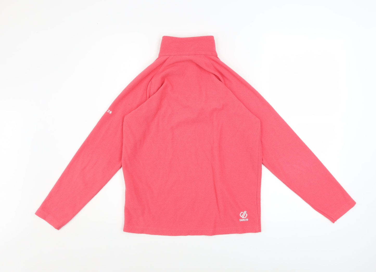 Dare 2b Girls Pink Fleece 1/2 Zip Pullover Sweatshirt 11-12 Years