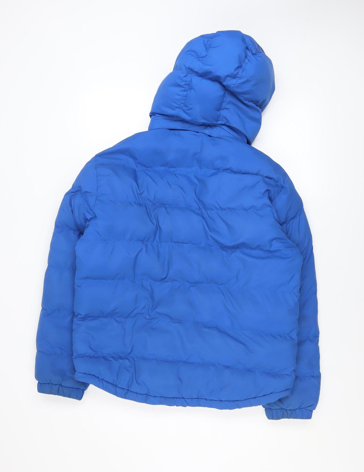 Timberland Boys Blue Hooded Puffer Jacket 14 Years Winter Coat
