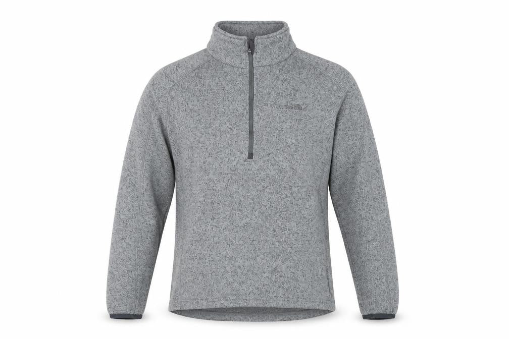 Peter Storm Men's Grey 1/2 Zip Fleece Sweatshirt Size M Outdoor Pullover