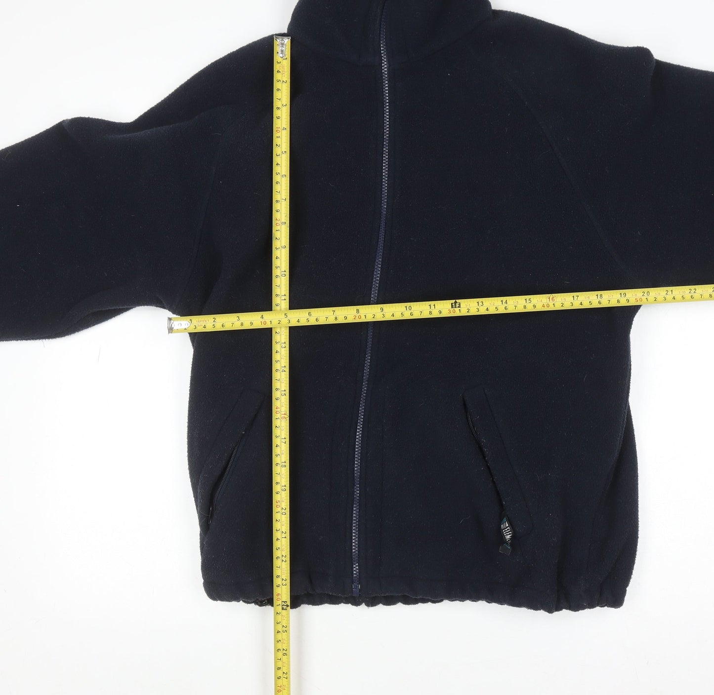 Regatta Men’s Blue Fleece Full Zip Sweatshirt Size S Outdoor Hiking