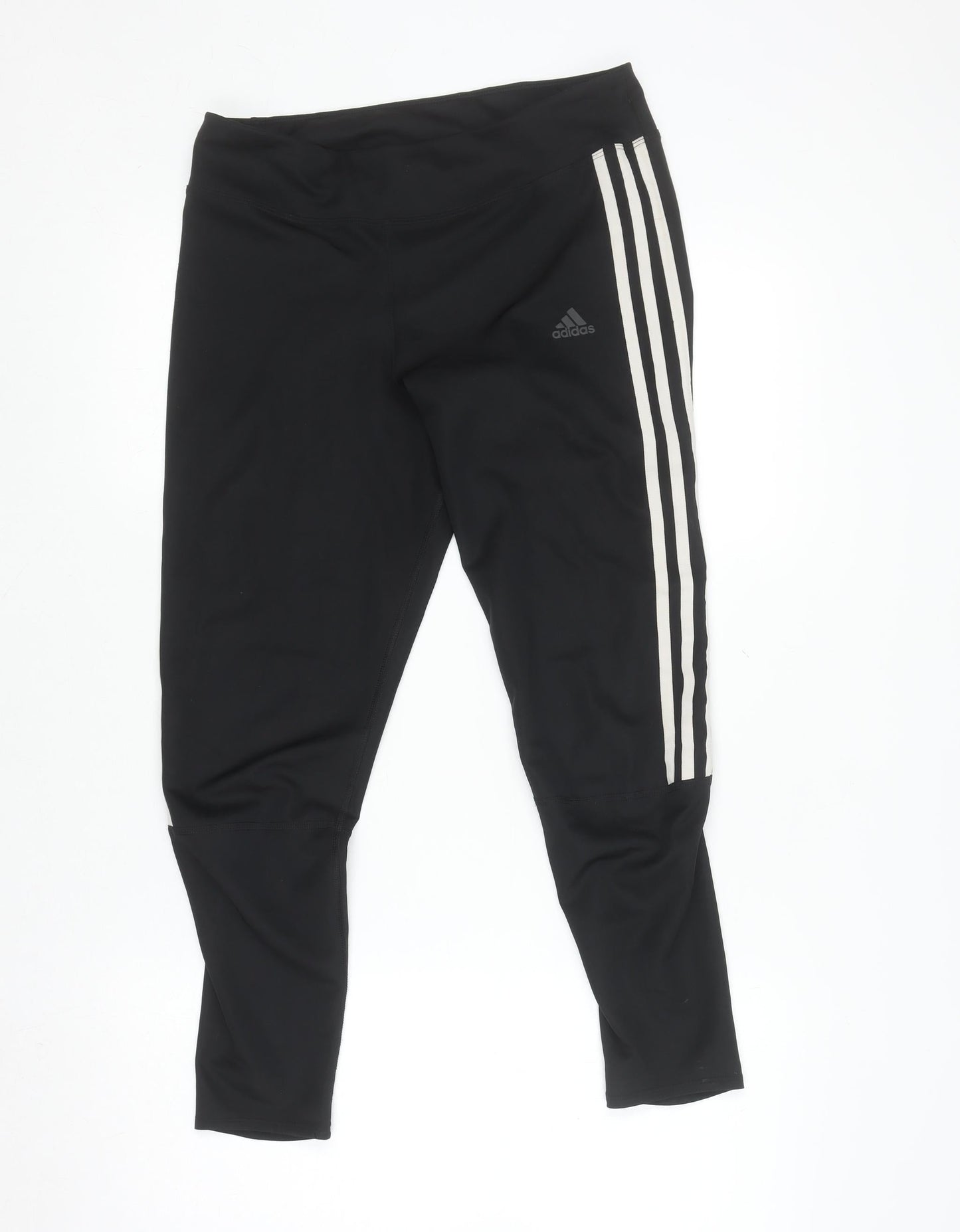 Adidas Womens Black Climalite Running Leggings Size M
