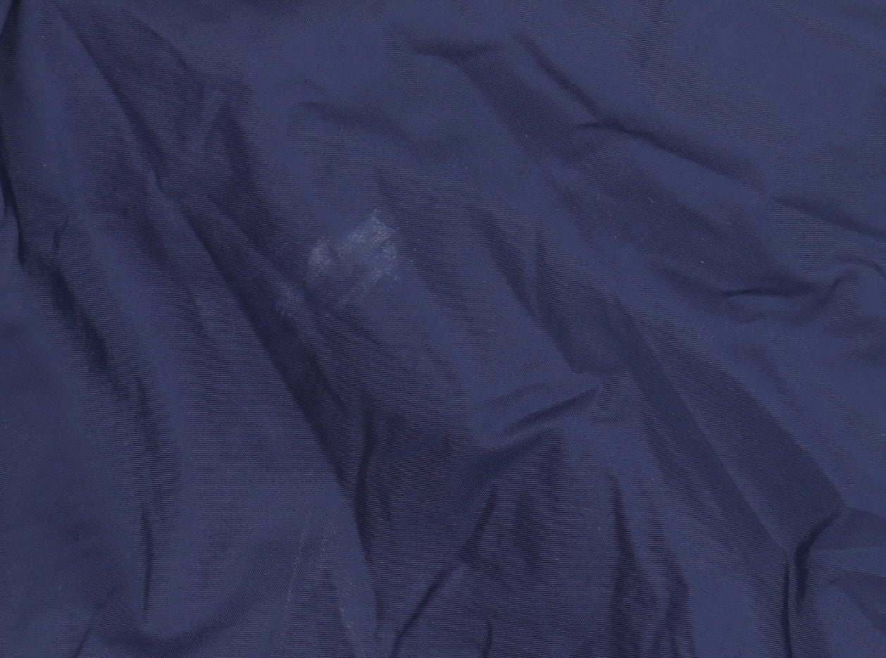 Fortress by Castle Men's Blue XS Waterproof Hooded Rain Jacket