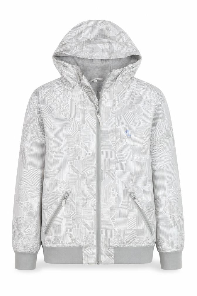 Red Herring Generation Boys Grey Hooded Windbreaker Jacket 12 Years