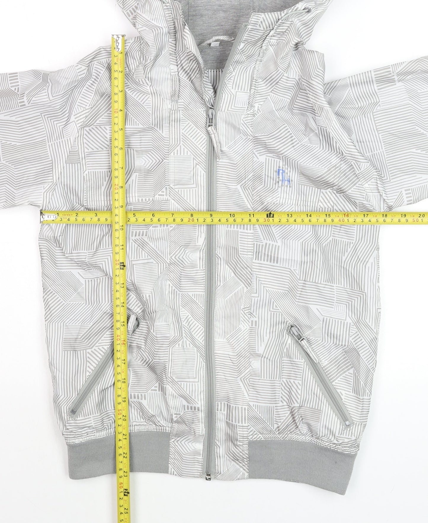 Red Herring Generation Boys Grey Hooded Windbreaker Jacket 12 Years