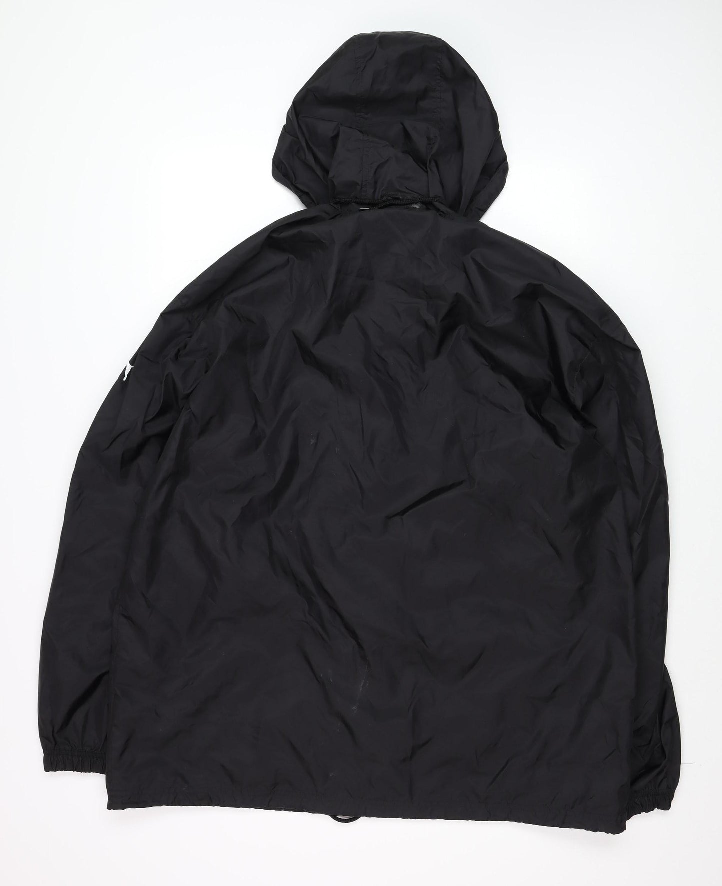 Puma Men's Black XL Windbreaker Hooded Lightweight Sports Jacket