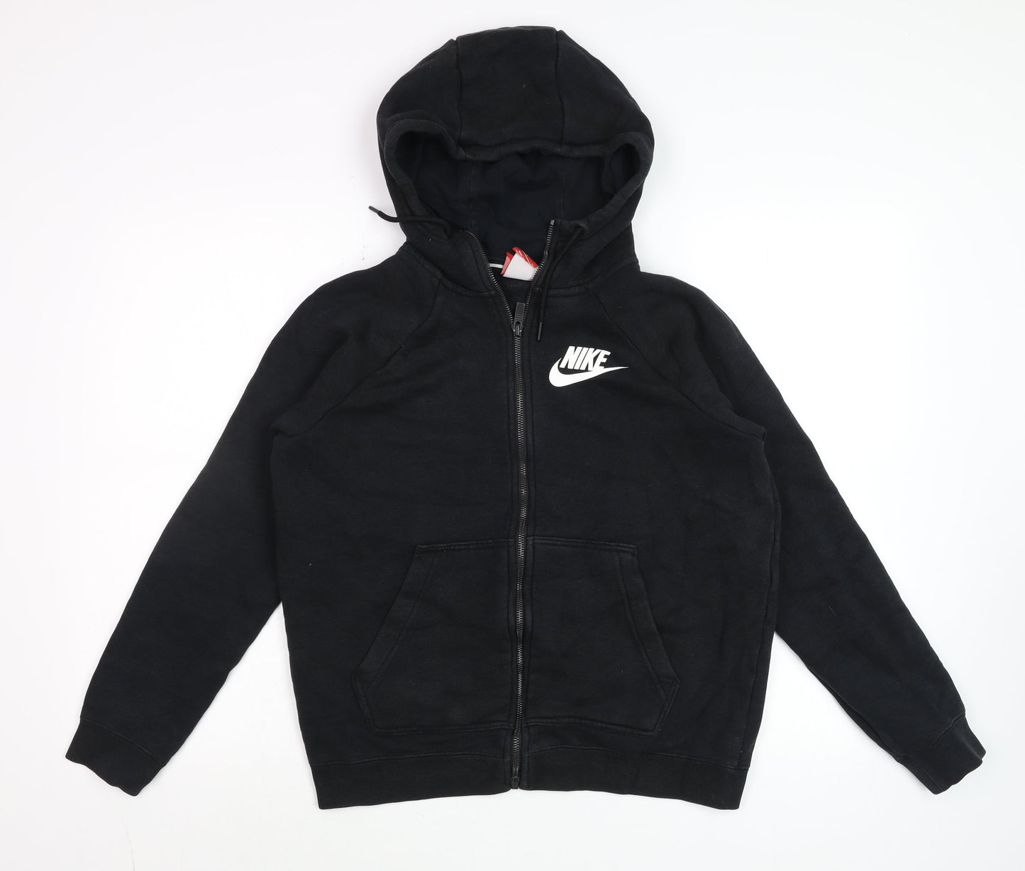Nike Men's Black Full Zip Hoodie S Regular Fit Sportswear