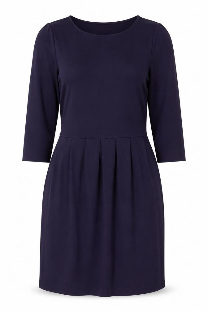 Jaeger Women’s Purple Wool Blend Shift Dress Size 12