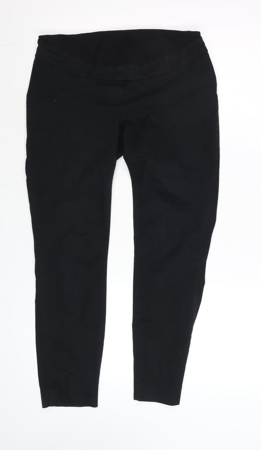 H&M MAMA Black Maternity Jersey Leggings Women's Size S