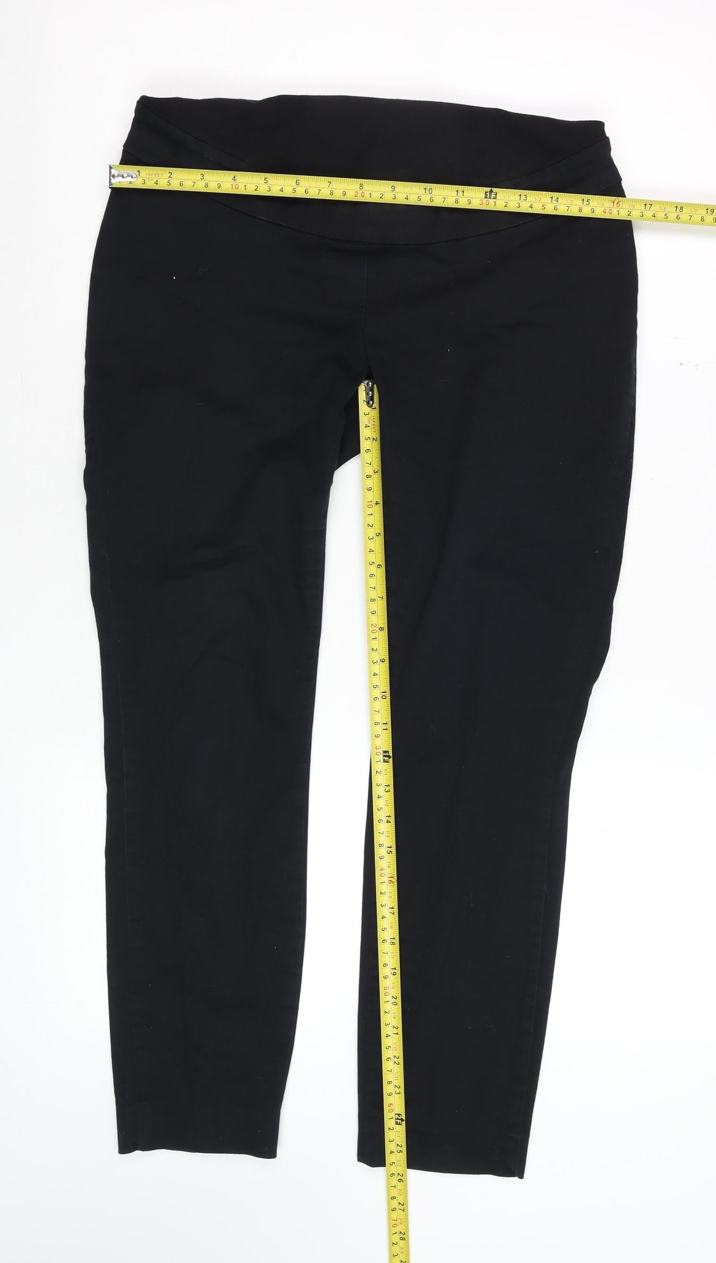 H&M MAMA Black Maternity Jersey Leggings Women's Size S